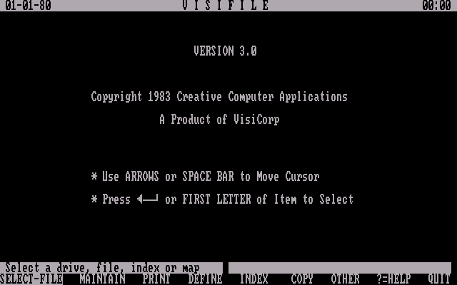 VisiFile - Splash